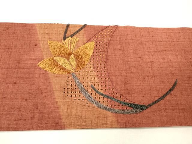 平和屋着物○中国三大刺繍 スワトウ刺繍 汕頭刺繍 相良刺繍 総刺繍 九