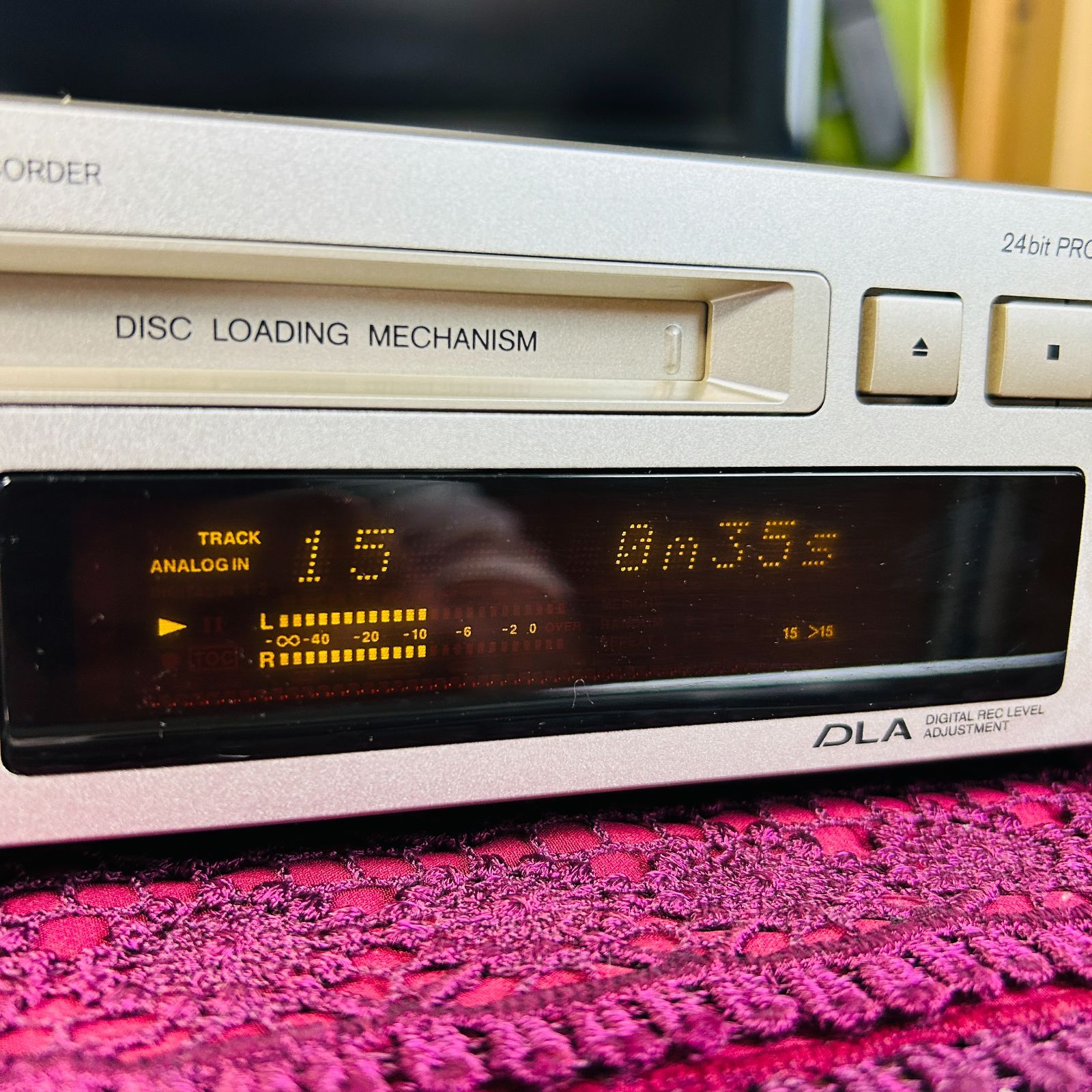 現状品】ONKYO オンキョー INTEC205シリーズ MDデッキ MD-105X - メルカリ