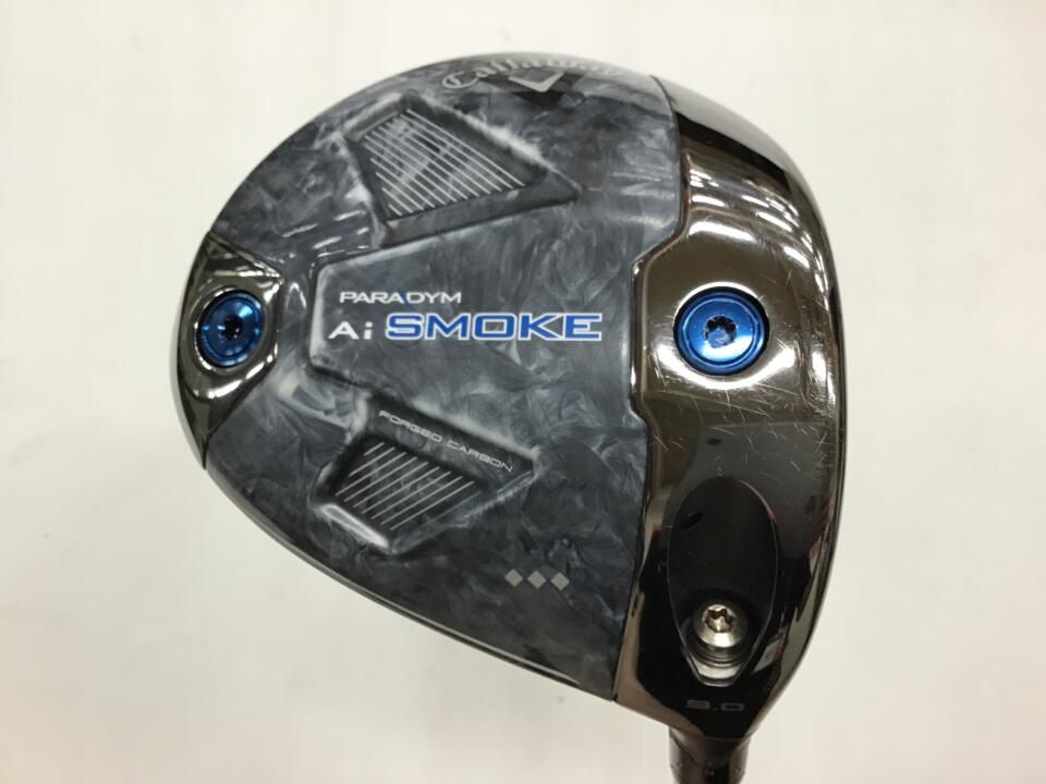 キャロウェイ　PARADYM Ai SMOKE ◆◆◆　9度　TENSEI 60 for Callaway(Ai SMOKE)　Sフレックス　ドライバー　中古【最短即日発送】