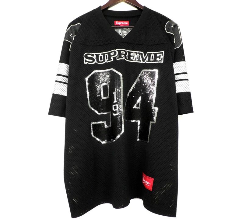シュプリーム Supreme 25AW 【 Sequin Football Jersey