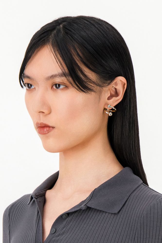 JUSTINE CLENQUET ジュスティーヌクランケ ピアス新品未使用 - メルカリ
