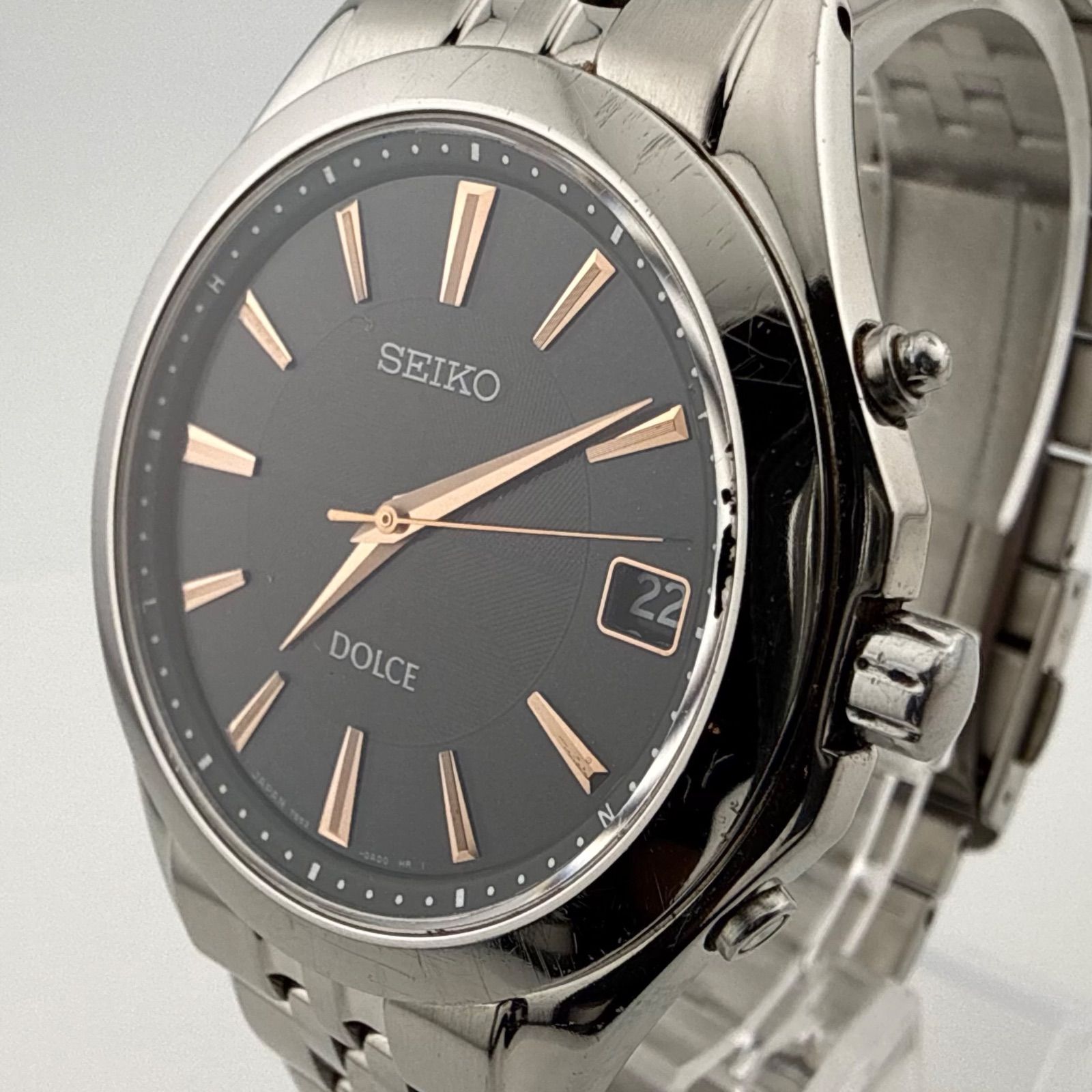 SEIKO 7B52-0AC0 セイコー DOLCE ドルチェ TITANIUM チタニウム 電波 