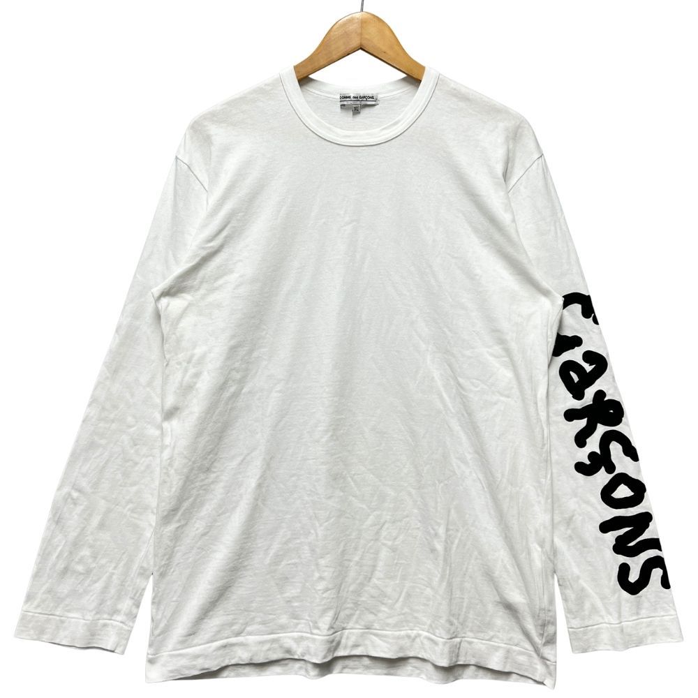 COMME DES GARCONS コムデギャルソン OK-T102 袖ロゴプリント ロング