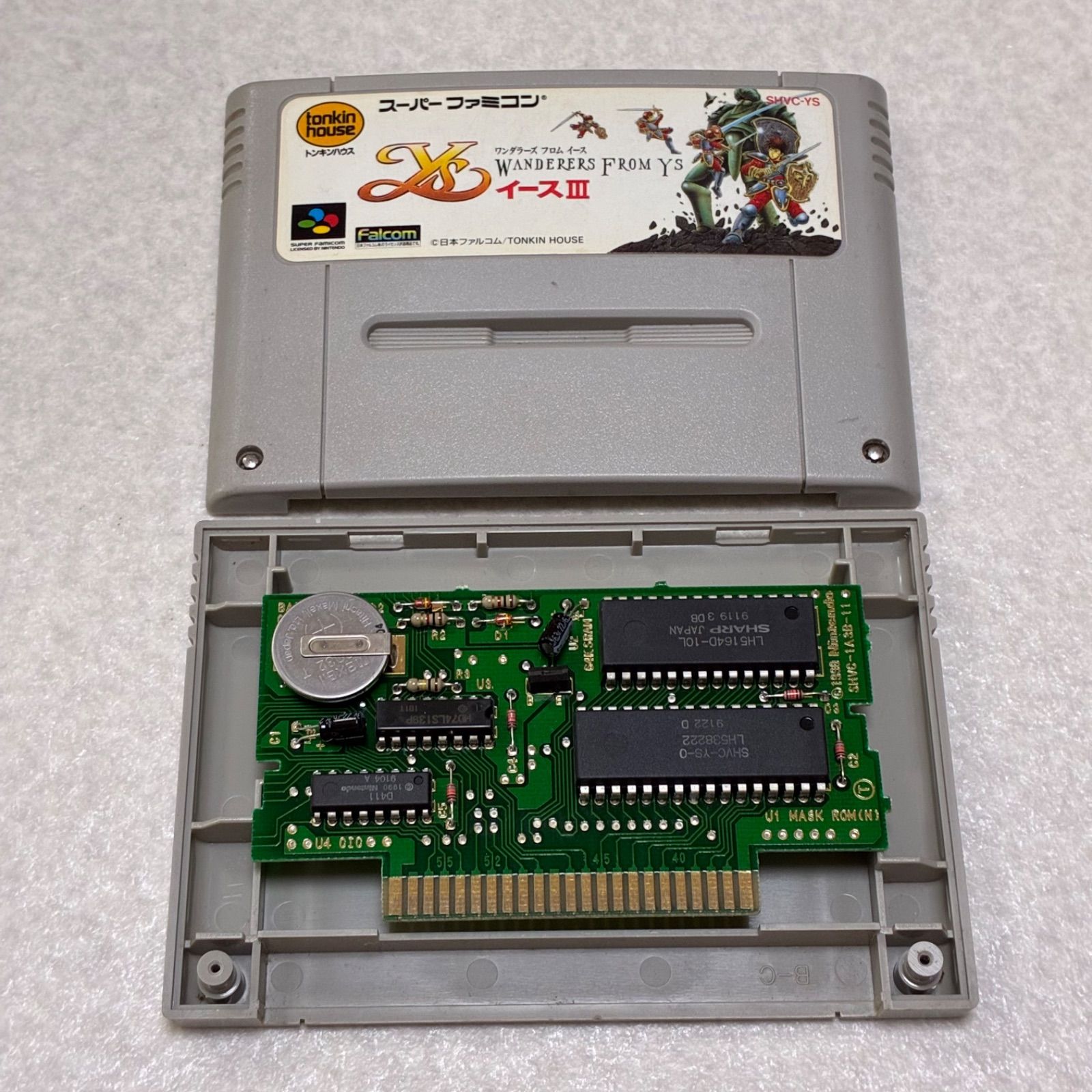 端子メンテナンス済 イース3 スーパーファミコン SFC - メルカリ