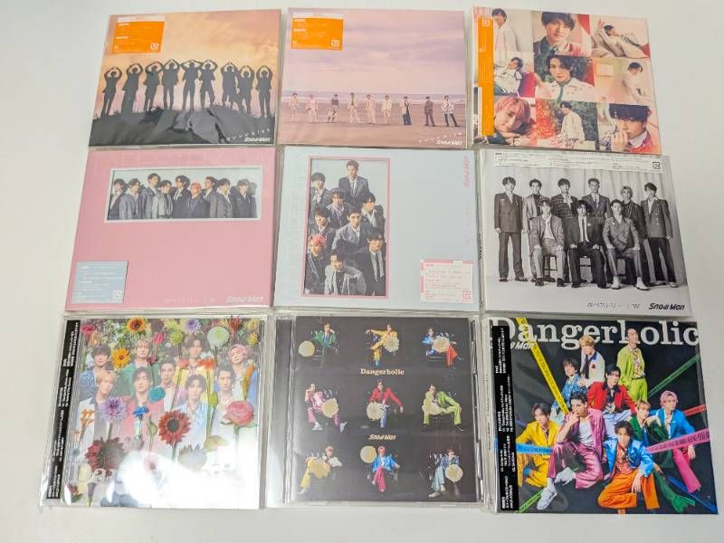 Snow Man シングル CD 3形態 11種 計33点セット まとめ売り D.D.