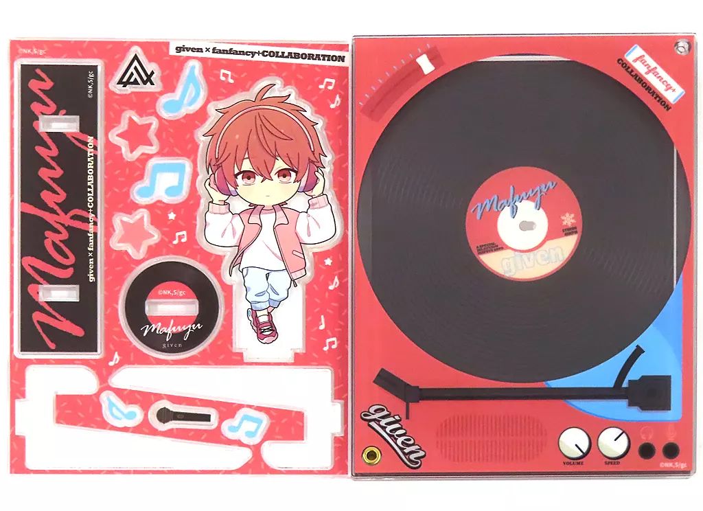 ギヴン　佐藤真冬　fanfancy アクリルフレーム&アクリルスタンドセット 中古】グッズセット 佐藤真冬 アクリルフレーム＆アクリルスタンド