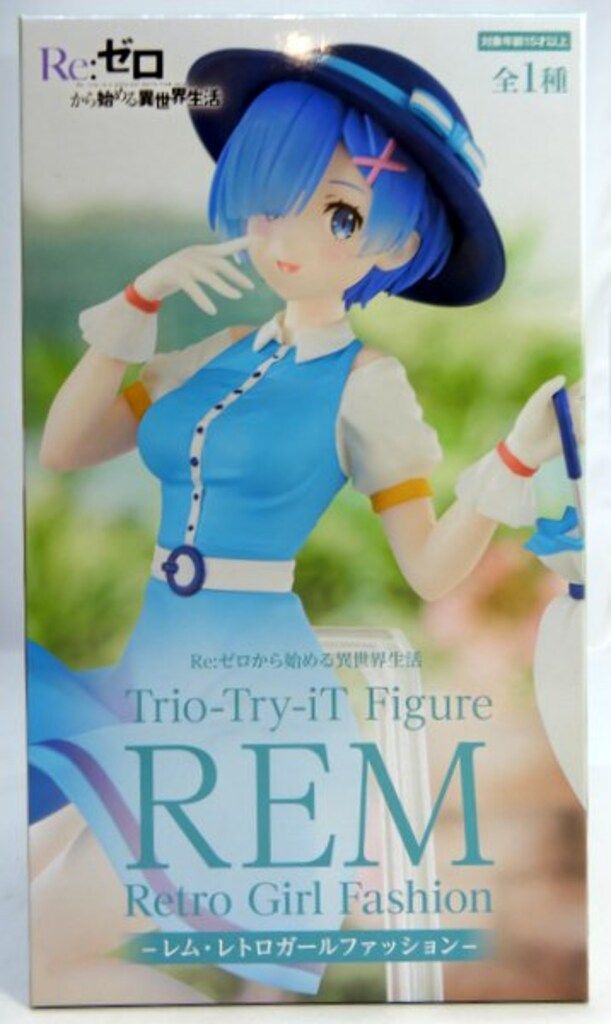 Fluo Trio-try-it Figure - Re:Zero − Starting Life in Another World REM Retro Girl Fashion