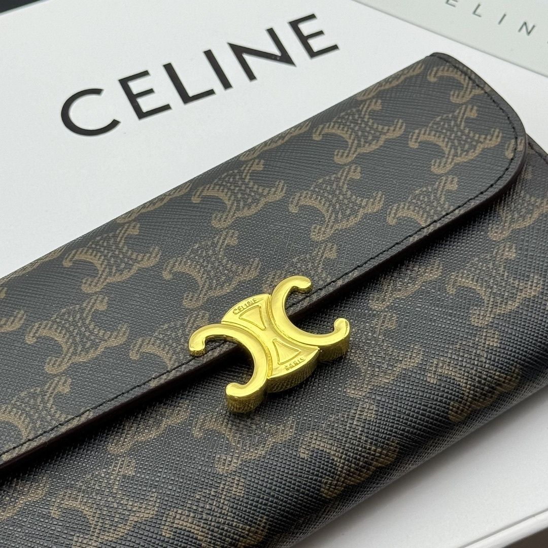 未使用品】最終値下げ CELINE セリーヌ ウォレット 長財布 小銭入れ