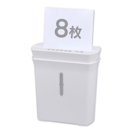 アイリスOHYA 家庭用シュレッダー 8枚細断 PS-A8C-W 中古 - メルカリ