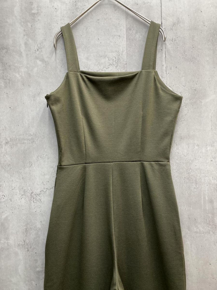 新品 GAP ギャップ サロペット オーバーオール sizeXS/グリーン