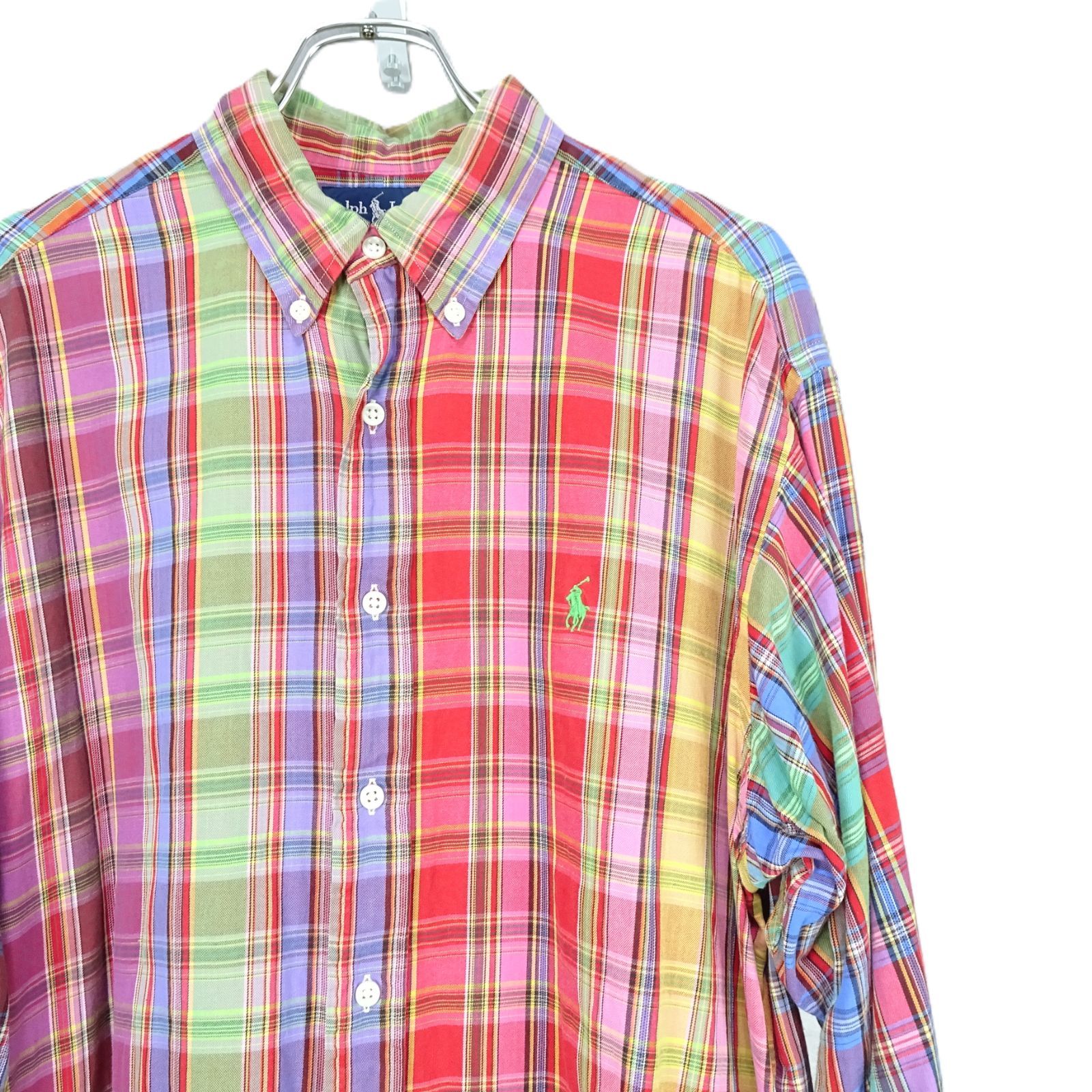RALPH ⁄ Ralph Lauren 長袖 ラルフローレン POLO ボタンダウン 