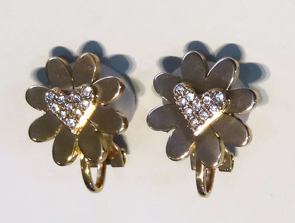 中古】銀製品・指輪・アクセサリー 岩橋玄樹 Flower×Heart Earrings