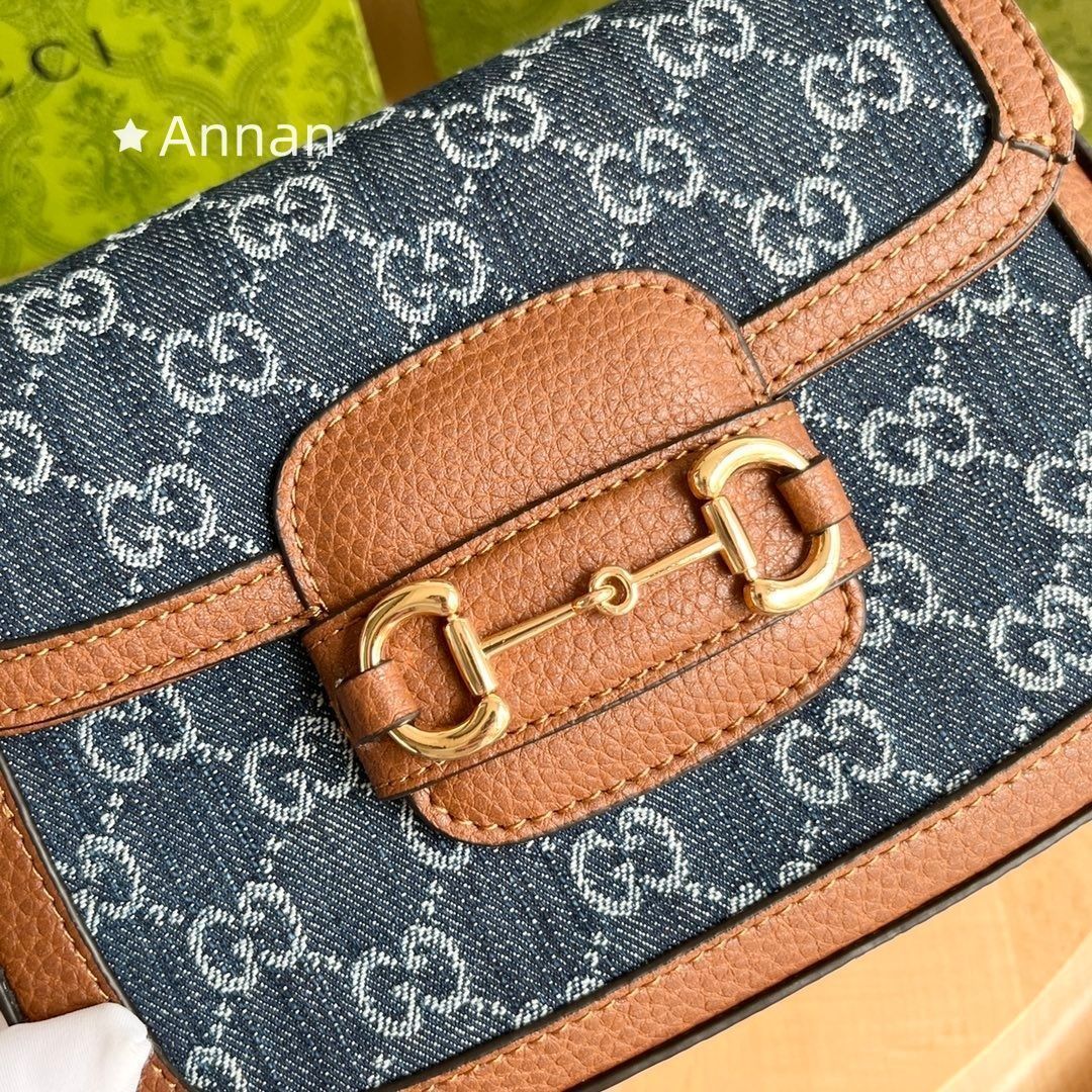 超美品 本日特価 GUCCI ショルダーバッグ〔グッチ ホースビット 1955