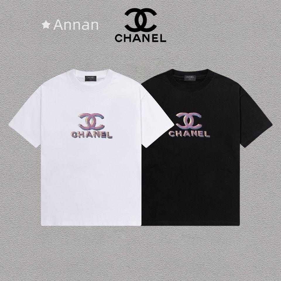 新品 希少 超美品 CHANEL シャネル Tシャツ 半袖 夏服 トップス 男女