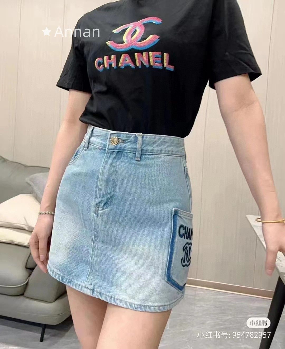 新品 希少 超美品 CHANEL シャネル Tシャツ 半袖 夏服 トップス 男女