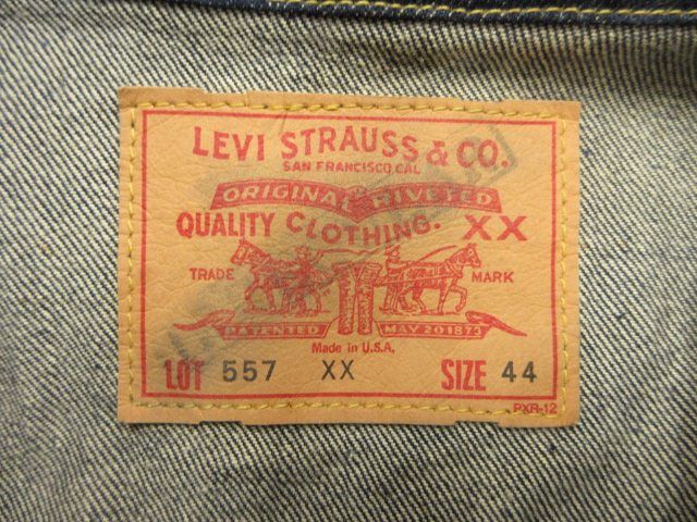 リーバイス Levi's 90s 557XX デニムジャケット バレンシア工場 USA製