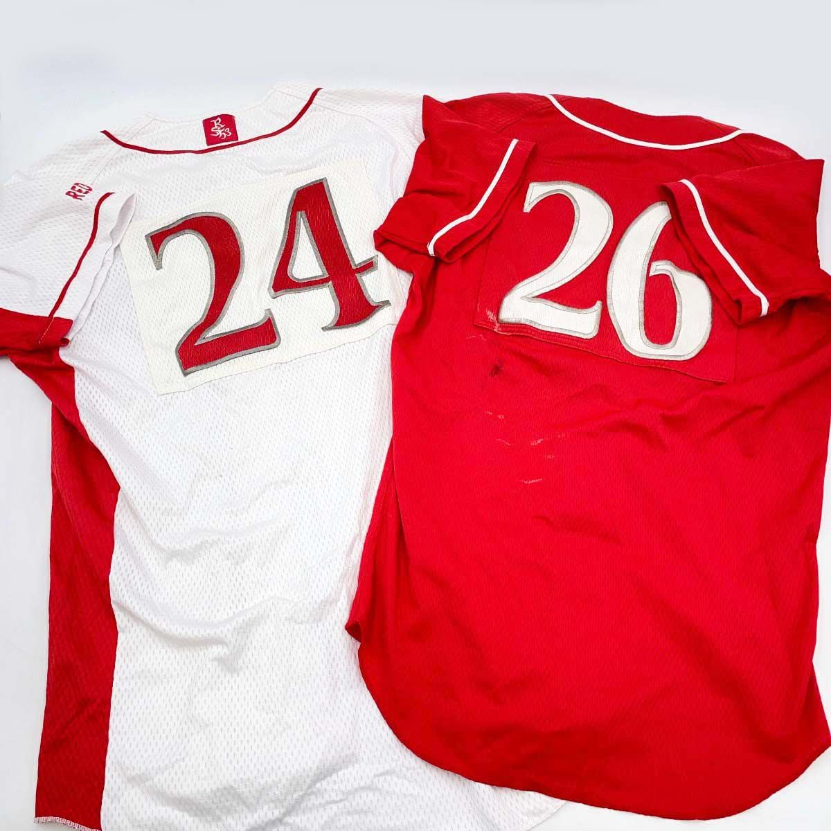 野球 ユニフォームセット レッド 18点セット] レッドスターベースボールクラブ 赤星憲広 野球
