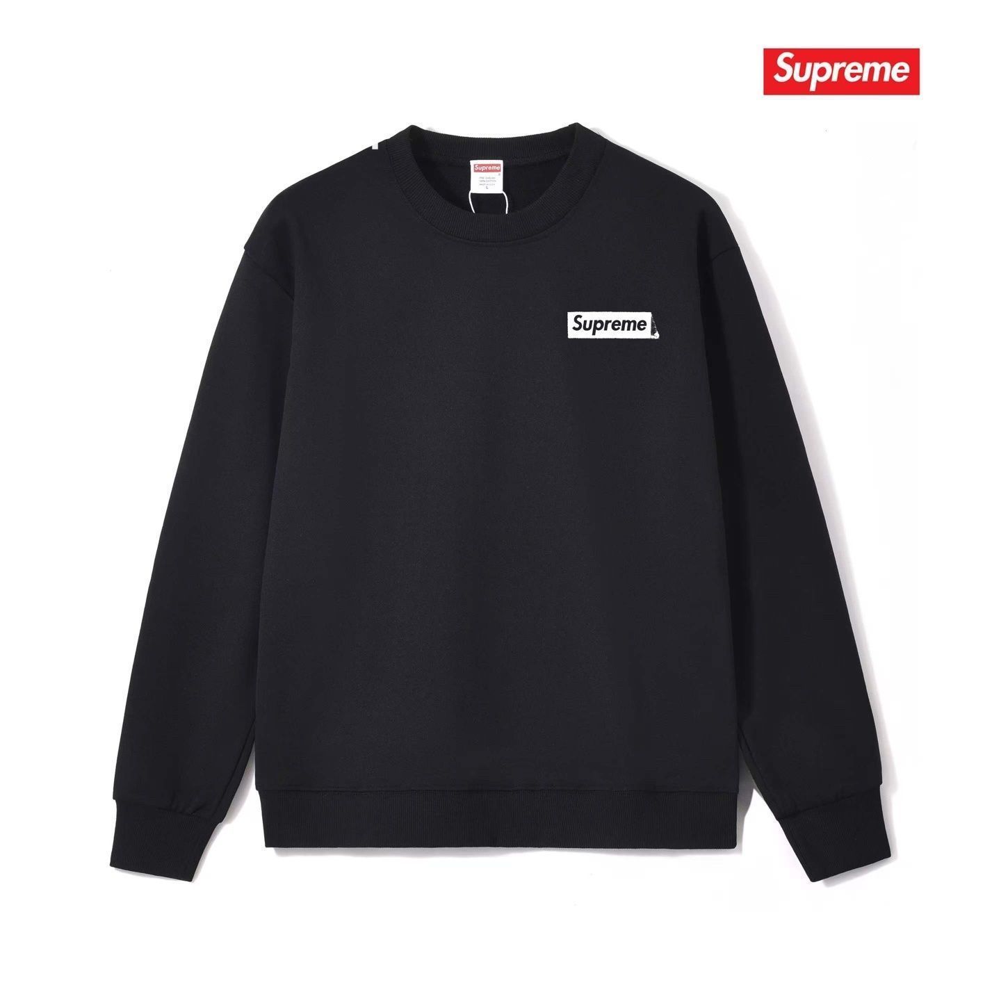 状態良 新品！新品 タグ付 SUPREME シュプリームパーカー シンプルフード付きパーカー ユニセックス