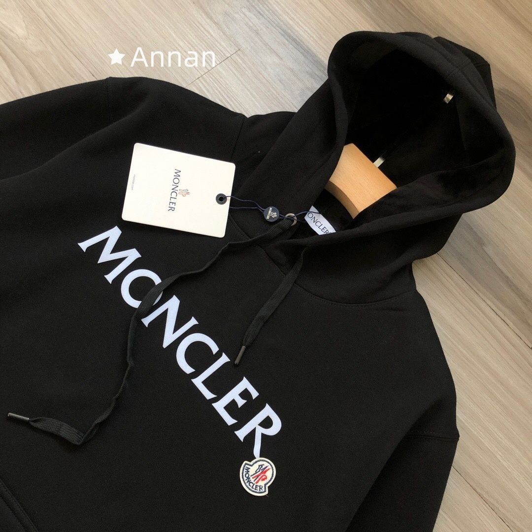 超美品 送料込☆新品 タグ付 MONCLER モンクレール パーカー 長袖T