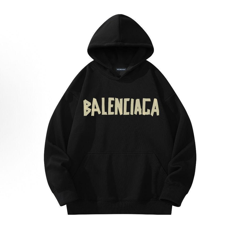 本日限定！タグ付 BALENCIAGA バレンシアガ パーカー 長袖Tシャツ トップス シンプルフード付きパーカー ユニセックス