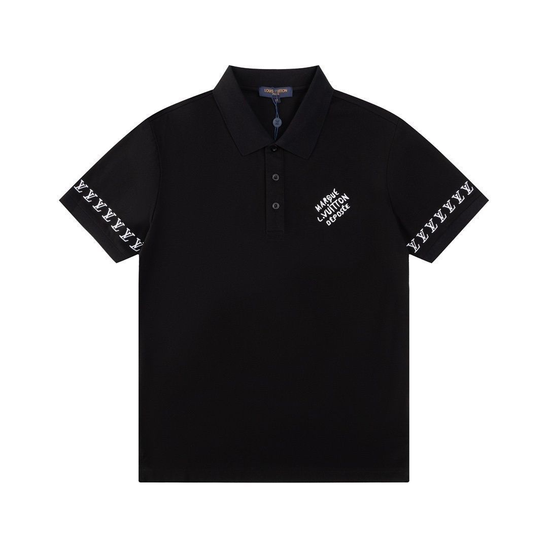 【大特価】 人気 新品 タグ付 LV LOUIS VUITTON ルイヴィトンポロシャツ 半袖シャツ POLO メンズ レディース ユニセックス カジュアル