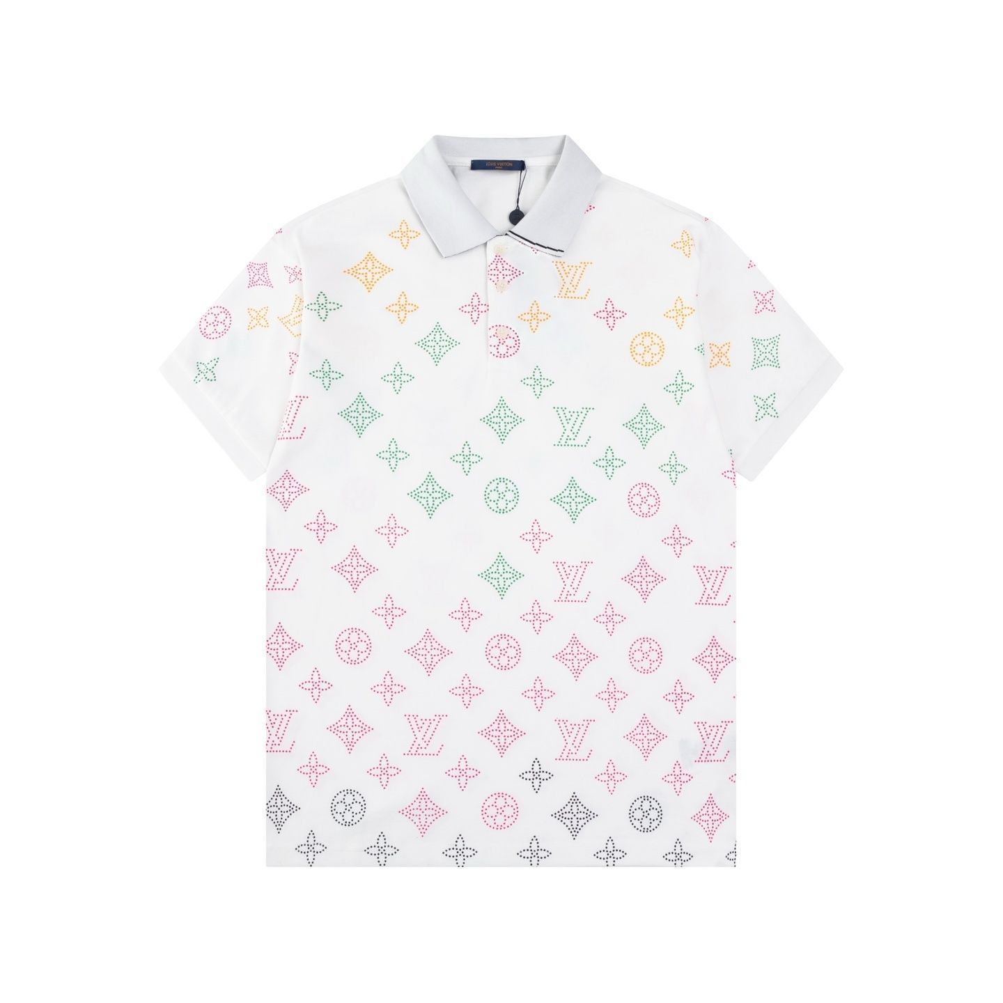 最終値下げ 美品新品 タグ付 LV LOUIS VUITTON ルイヴィトン ポロシャツ 半袖シャツ POLO メンズ レディース ユニセックス カジュアル