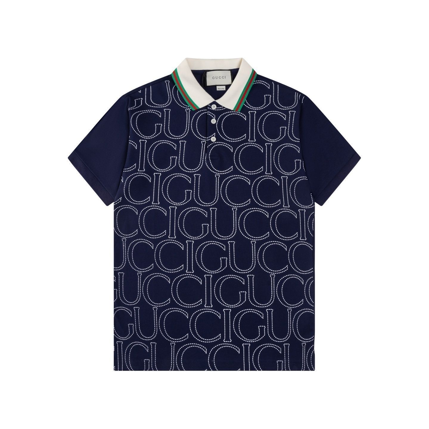 良品 ★★ 新品！新品 タグ付 GUCCI グッチ ポロシャツ 半袖シャツ POLO メンズ レディース ユニセックス カジュアル