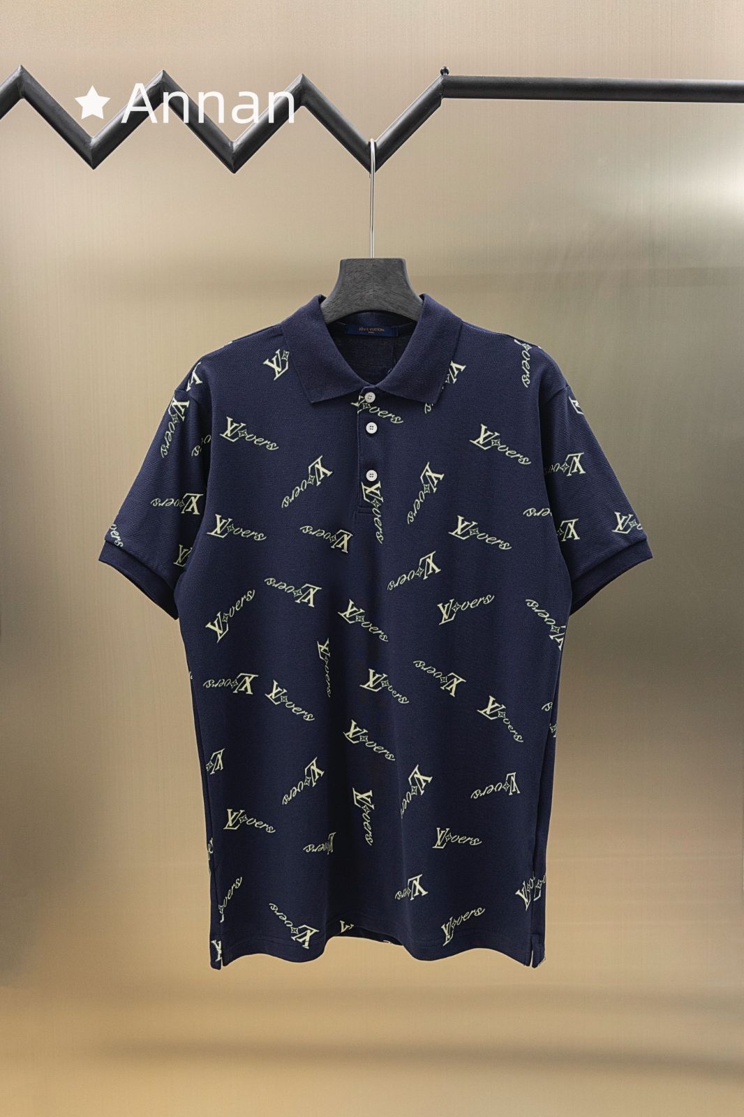 高級 人気商品新品 タグ付 LV LOUIS VUITTON ルイヴィトン ポロシャツ 半袖シャツ POLO メンズ レディース ユニセックス カジュアル