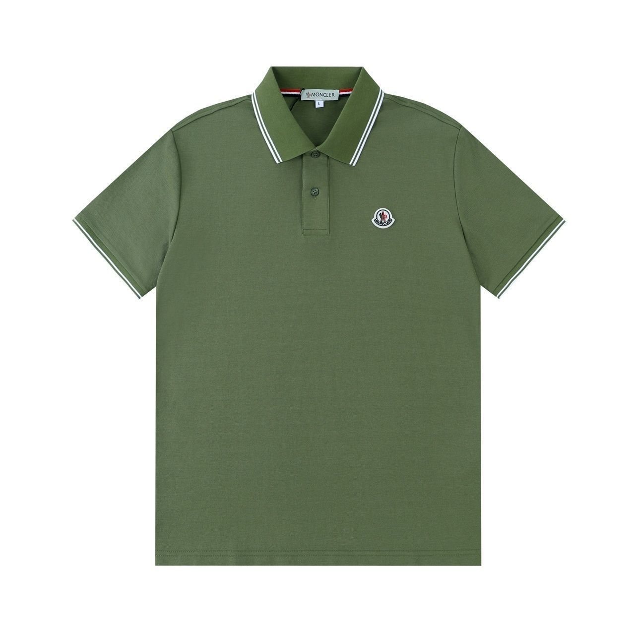 美品★ ★★新品 タグ付 MONCLER モンクレール ポロシャツ 半袖シャツ POLO メンズ レディース ユニセックス カジュアル