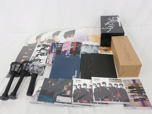 中古品 SixTONES 森本慎太郎 共鳴 他 DVD CD うちわ ペンライト クリア