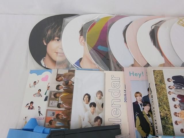中古品 Hey!Say!JUMP 有岡大貴 ショッピングバッグ クリアファイル