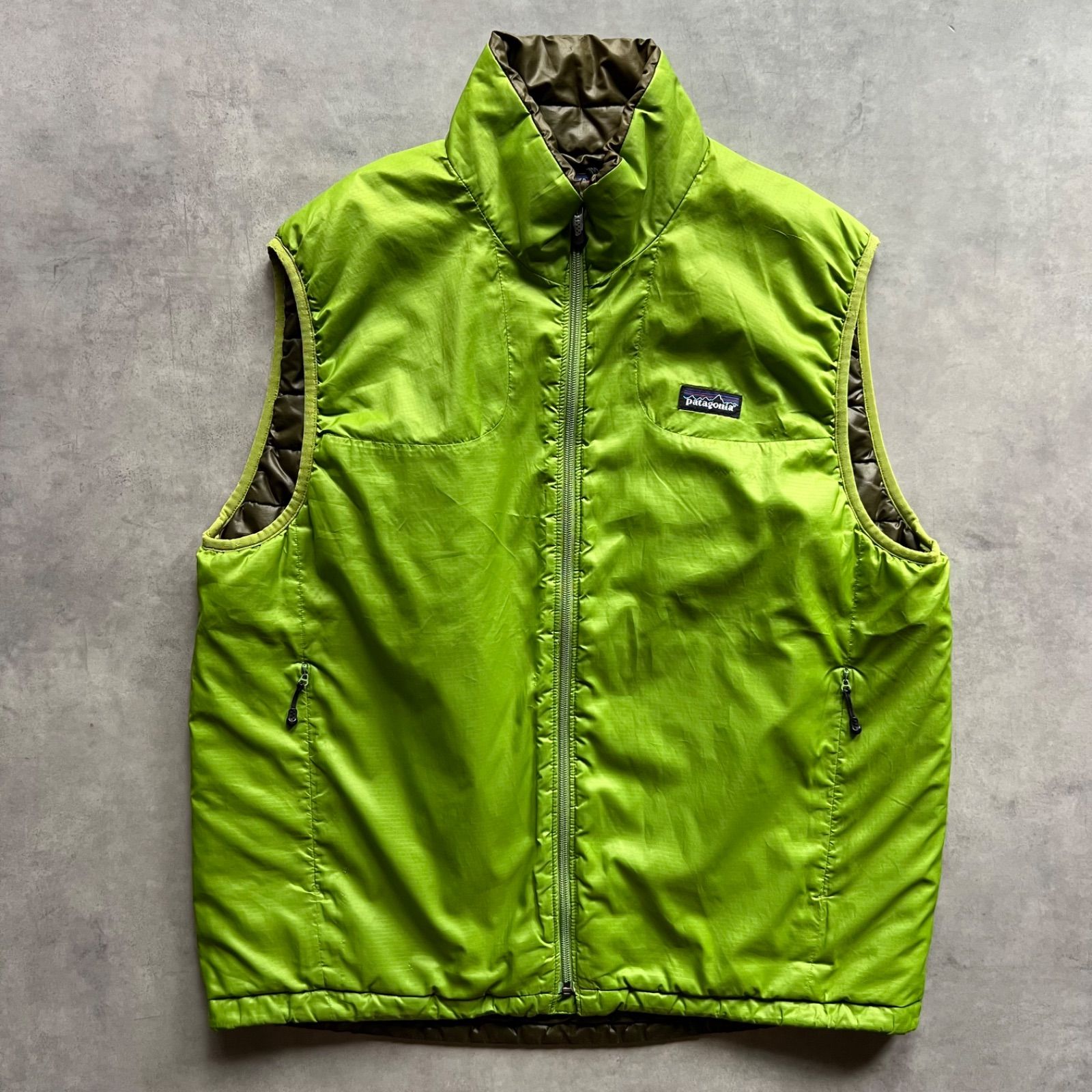 パタゴニア PUFFBALL VEST パフボールベスト 深緑 グリーン XS patagonia puffball vest 