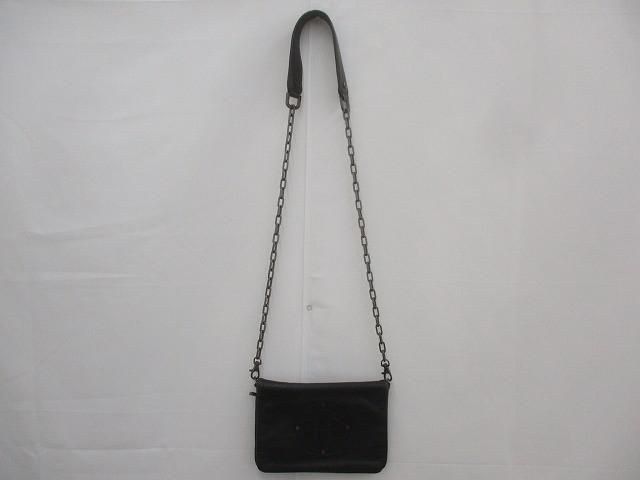 トリーバーチ TORY BURCH チェーン ショルダーバッグ ブラック 黒 レディース 中古
