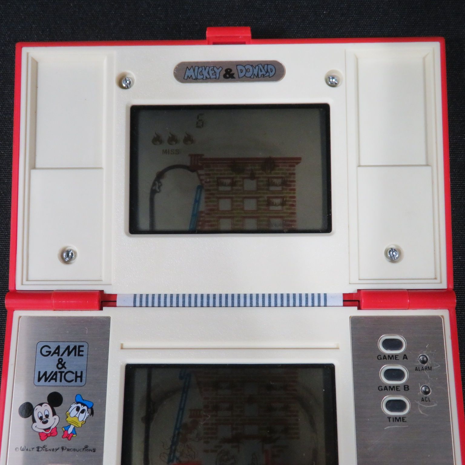 9126□ゲームウォッチ□任天堂(Nintendo)□レトロ□DM-53□ミッキー