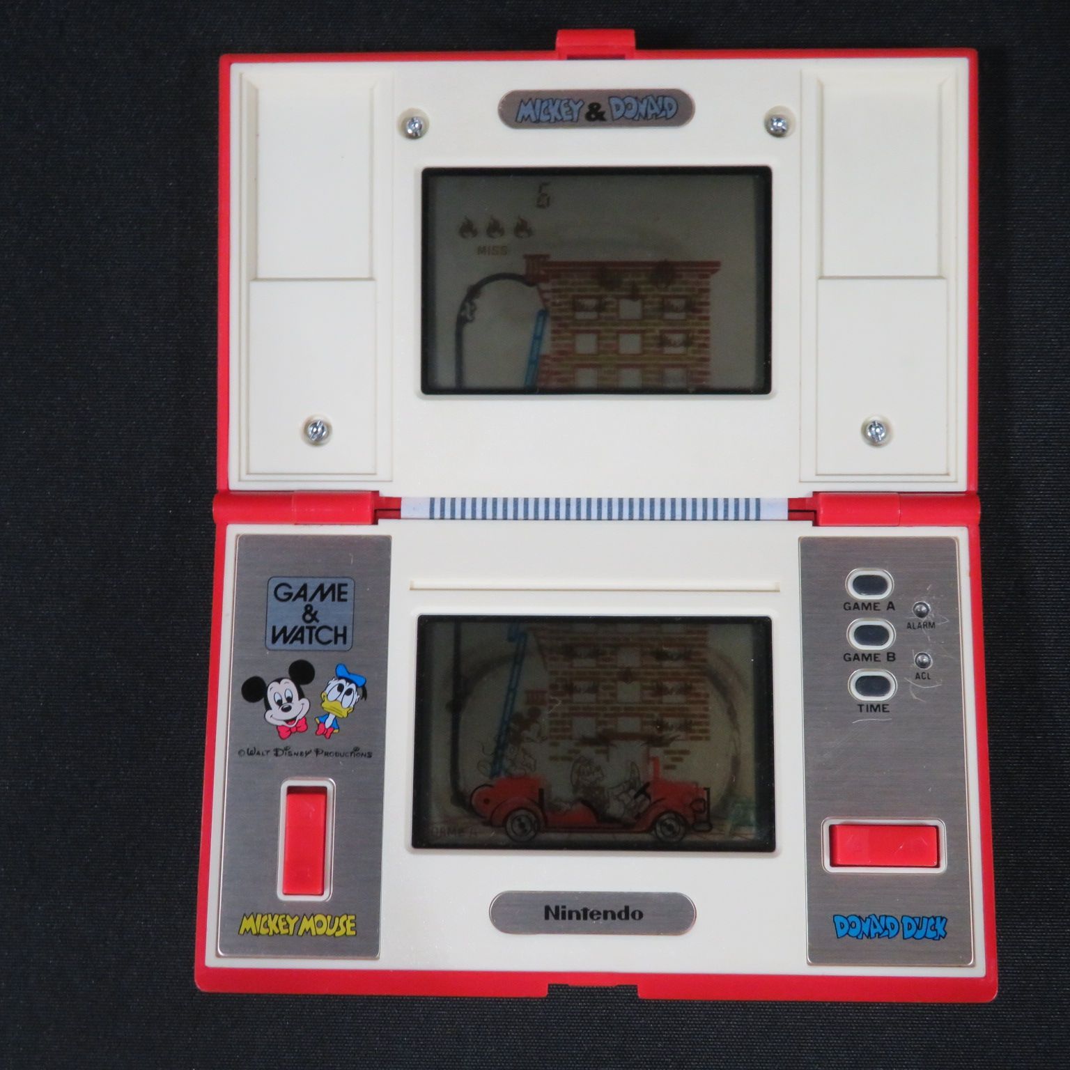 9126□ゲームウォッチ□任天堂(Nintendo)□レトロ□DM-53□ミッキー