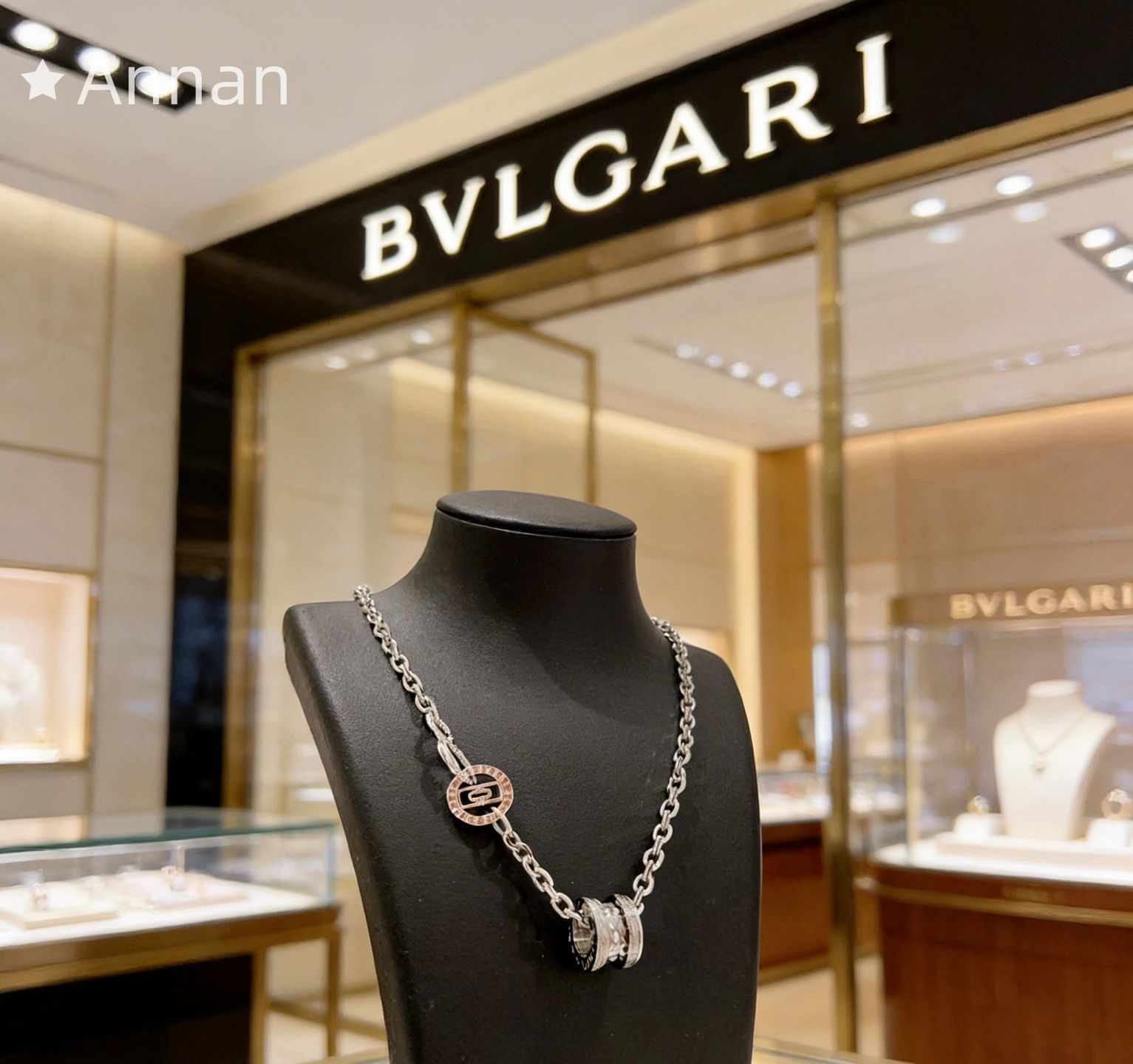 最終値下げ 新品 BVLGARI ブルガリ ネックレス メンズ 結婚式 卒業式