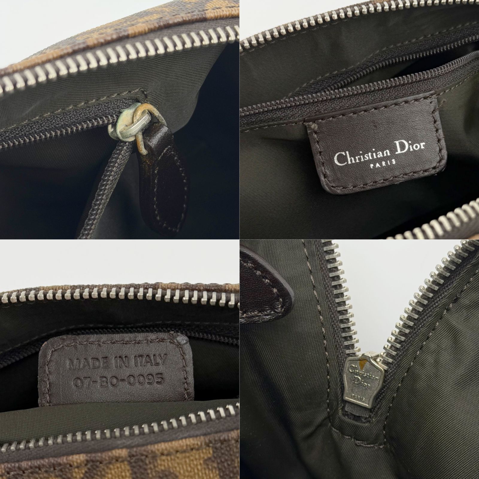 中古】Christian Dior クリスチャン ディオール トロッター フラワー