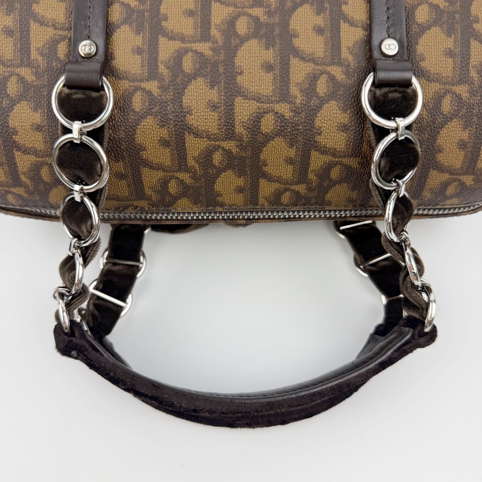 中古】Christian Dior クリスチャン ディオール トロッター フラワー