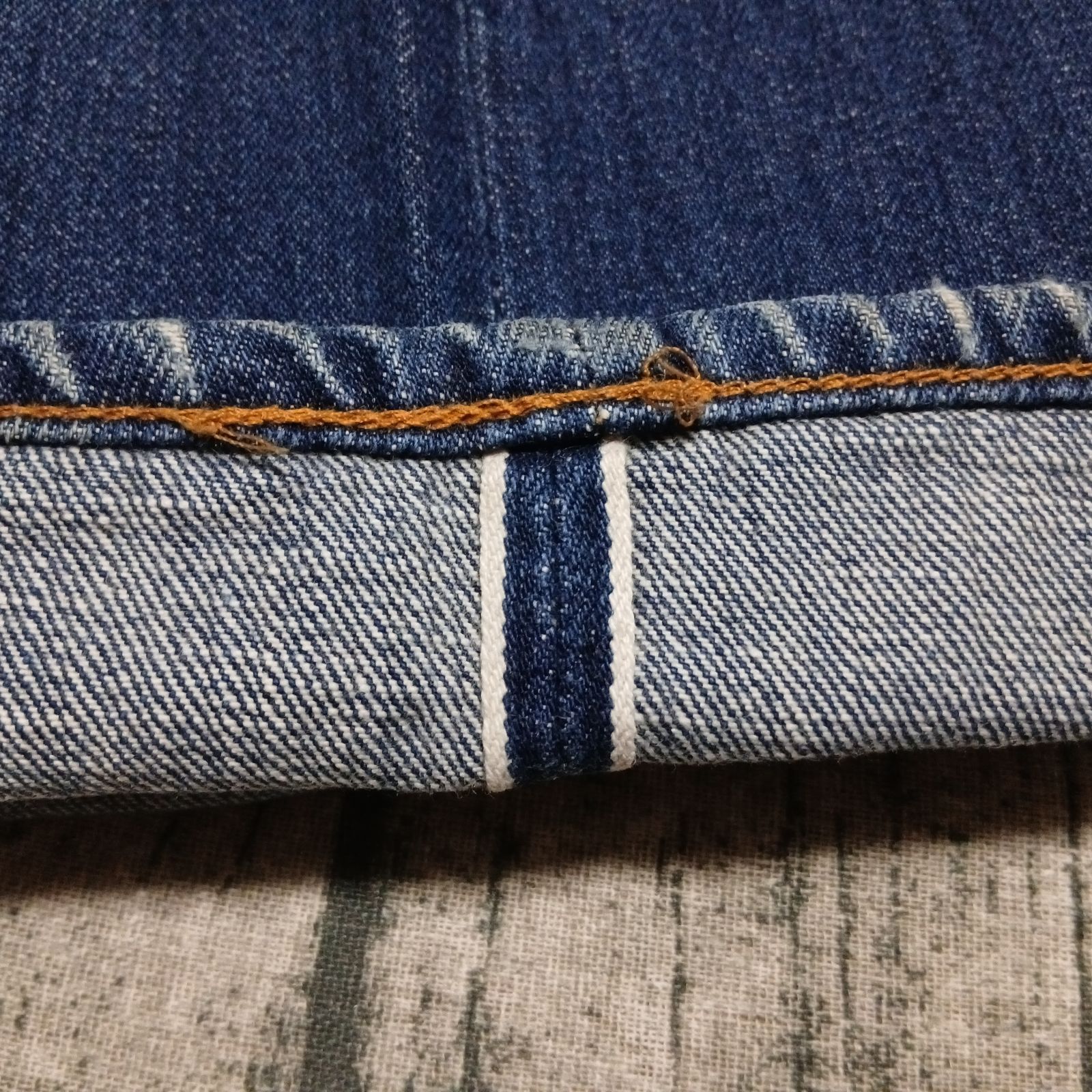 W35表記】 超雰囲気 バレンシア製 LEVI'S 501XX 1947 レザーパッチ 555