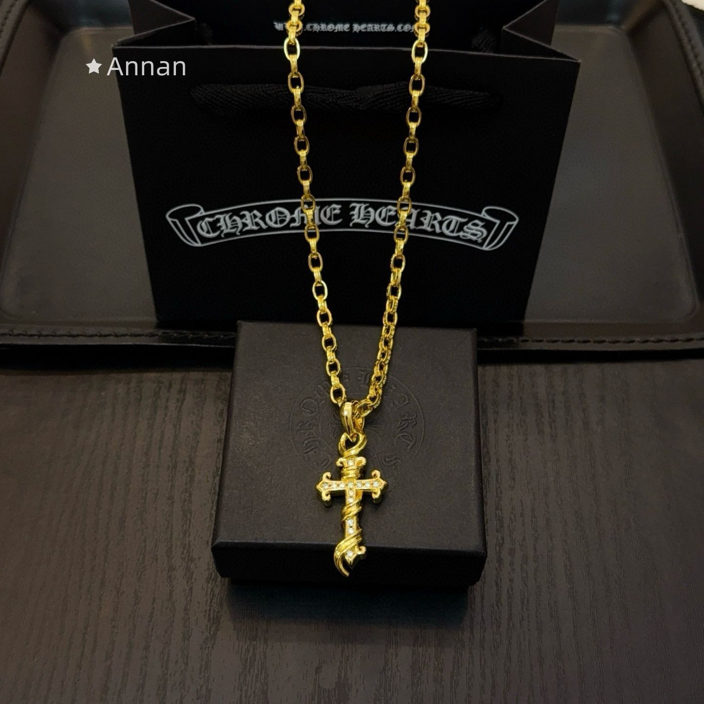 最終値下げ！新品 CHROME HEARTS クロムハーツ ネックレス メンズ 結婚