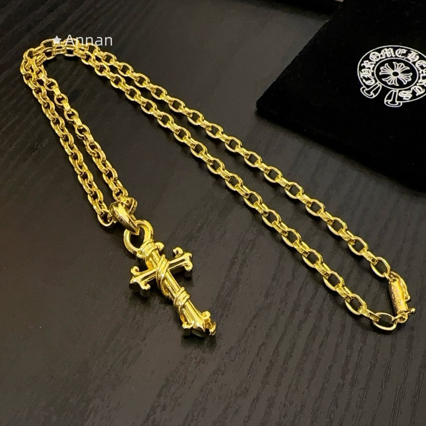 最終値下げ！新品 CHROME HEARTS クロムハーツ ネックレス メンズ 結婚
