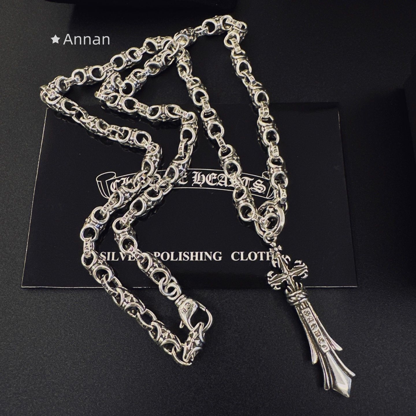 大幅値下げ 新品 CHROME HEARTS クロムハーツ ネックレス メンズ 結婚 