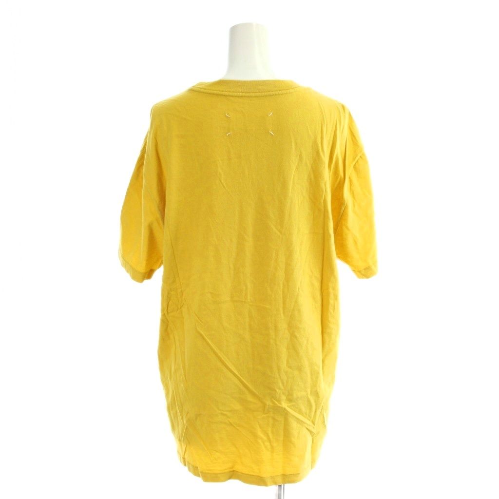 メゾンマルジェラ 10 Maison Margiela 10 19SS Tシャツ 48 黄 イエロー