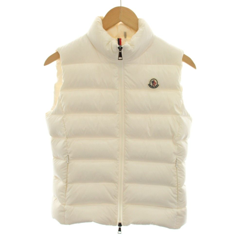モンクレール MONCLER ガーニージレ GHANY GILET ダウンベスト アウター ダブルジップ アニメタグ 1 白 ホワイト E20934830405 /YT3 33,085円