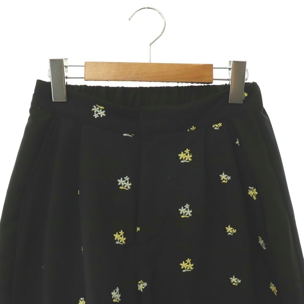 machatt マチャット　エンブロイダリーショートパンツ マチャット MACHATT エンブロイダリーショートパンツ キュロット 花柄
