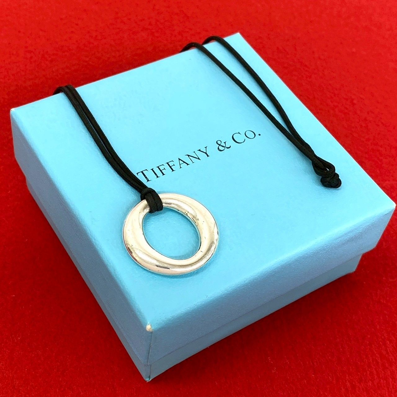 美品◎ ティファニー セビアナ ネックレス 男女兼用 シルバー925 極 美品 TIFFANY&Co. ティファニー セビアナ ネックレス シルバー925