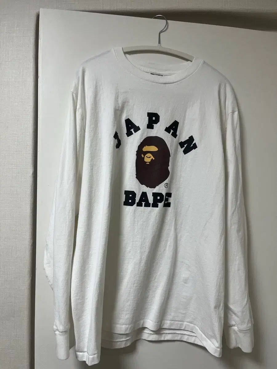 A BATHING APE ロンT Bathing Ape Tシャツ エイプ ブラック | Long T