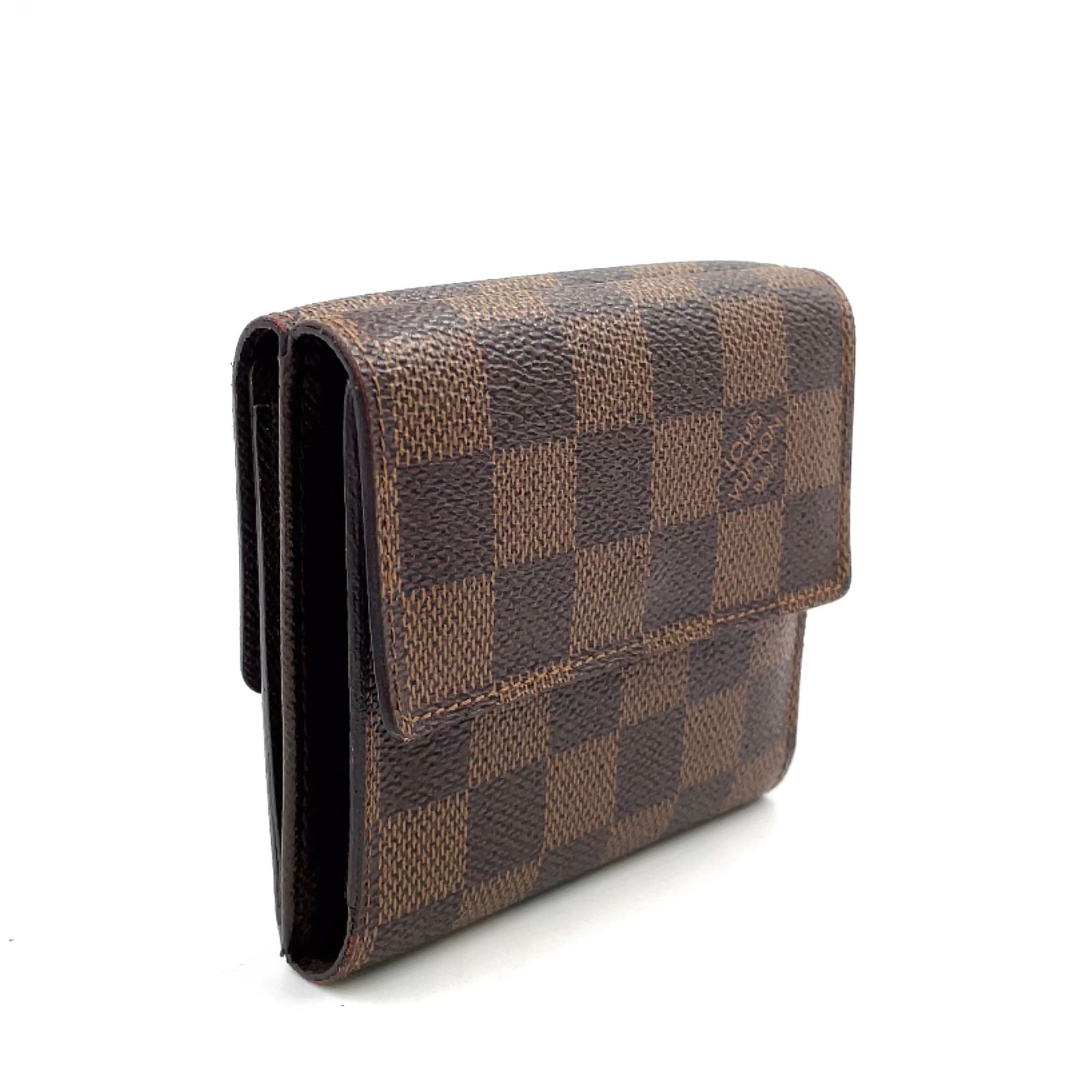 新着】LOUIS VUITTON ポルトフォイユ エリーズ ダミエエベヌ