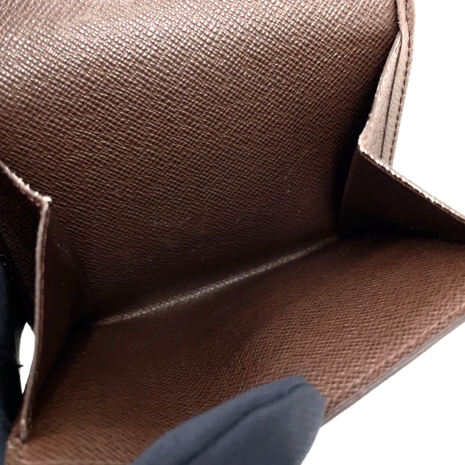 新着】LOUIS VUITTON ポルトフォイユ エリーズ ダミエエベヌ