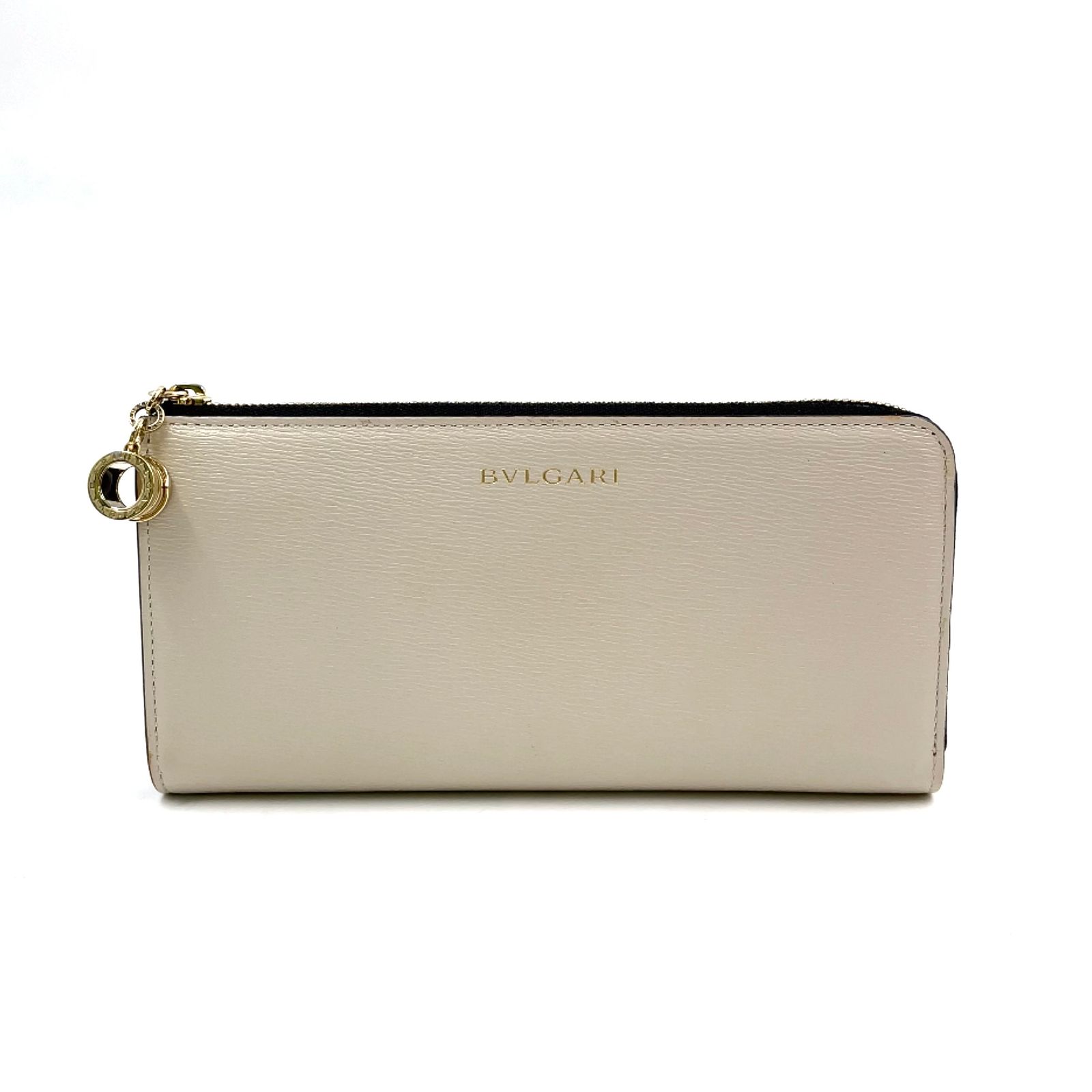 新着】BVLGARI ビーゼロワン チャーム L字ファスナー RFID対応 レザー